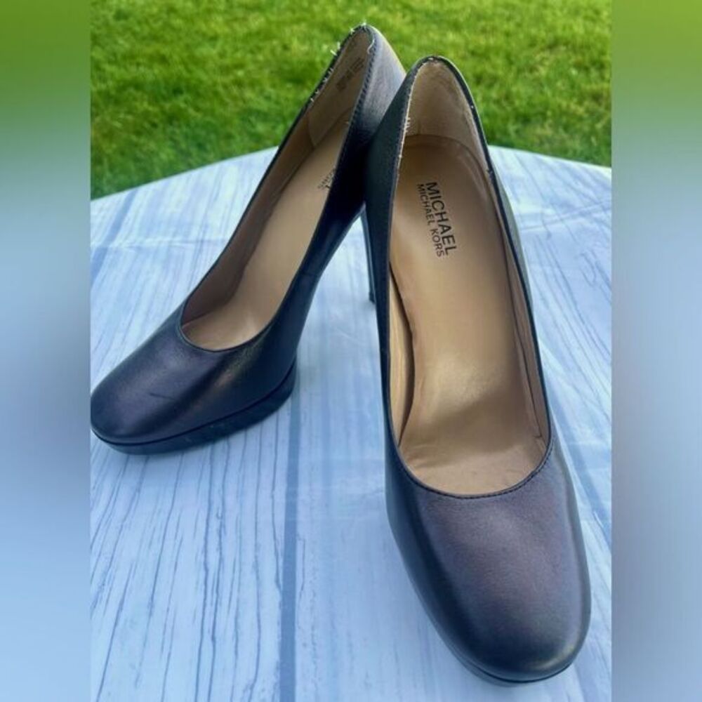 Michael Kors dark Metallic Gold High Heels Size 9